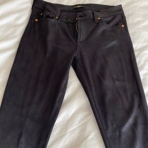 7 for all man kind coated jeans. Barely worn!
